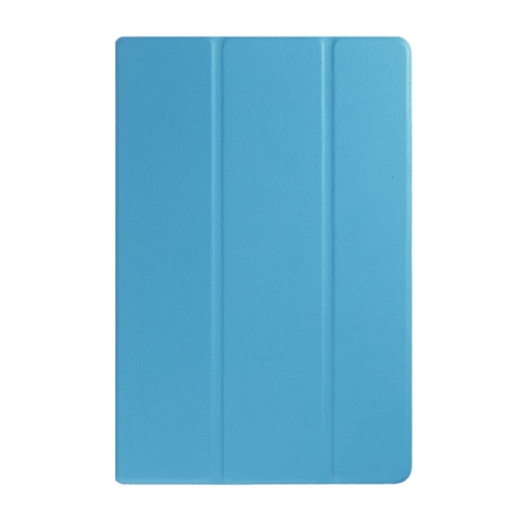 Cross Texture Horizontal Flip Leather Case with 3-folding Holder for Sony Xperia Z4 Tablet