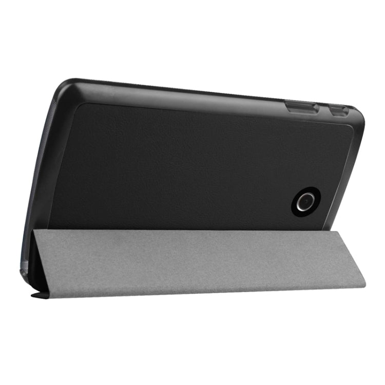 Karst Texture Horizontal Flip Leather Case with 3-folding Holder for LG G Pad F 8.0