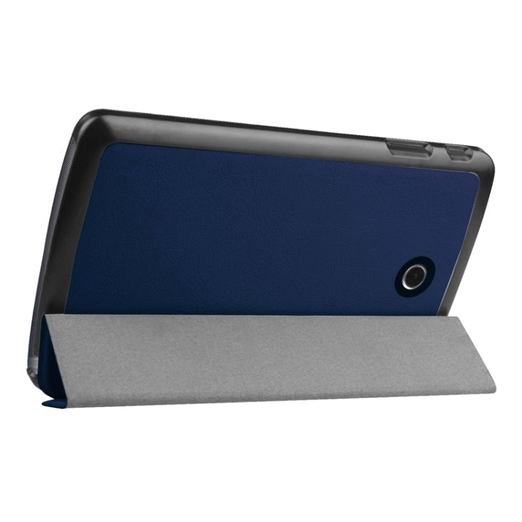 Karst Texture Horizontal Flip Leather Case with 3-folding Holder for LG G Pad F 8.0