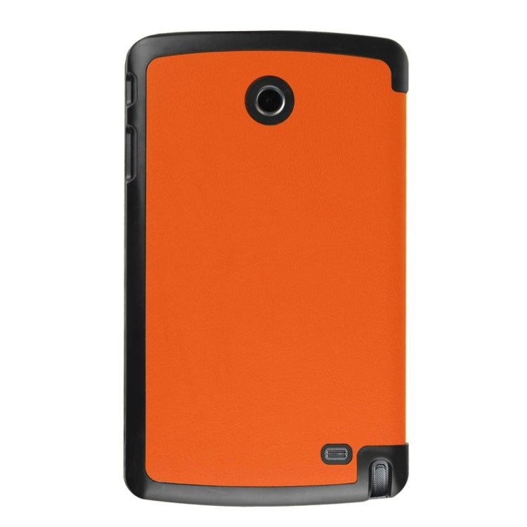 Karst Texture Horizontal Flip Leather Case with 3-folding Holder for LG G Pad F 8.0