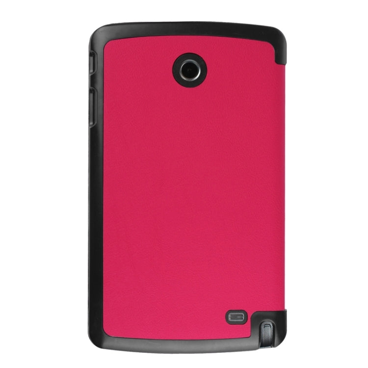 Karst Texture Horizontal Flip Leather Case with 3-folding Holder for LG G Pad F 8.0