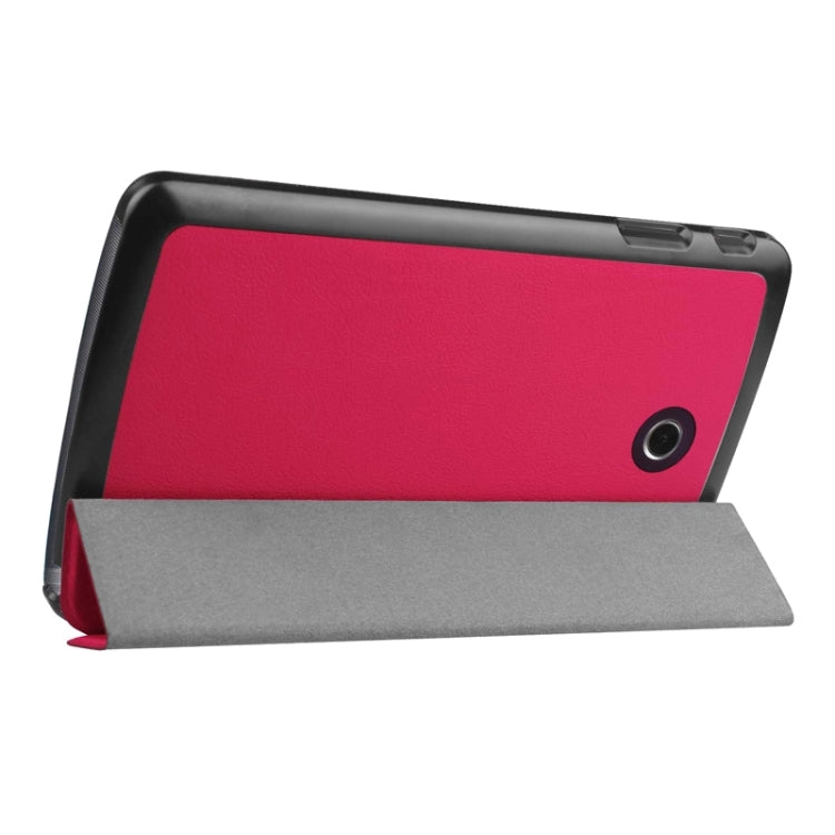 Karst Texture Horizontal Flip Leather Case with 3-folding Holder for LG G Pad F 8.0