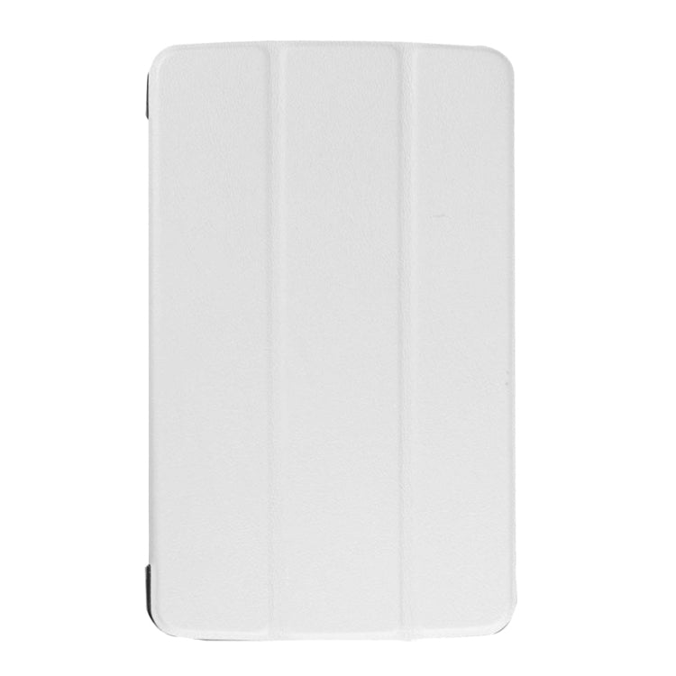 Karst Texture Horizontal Flip Leather Case with 3-folding Holder for LG G Pad F 8.0