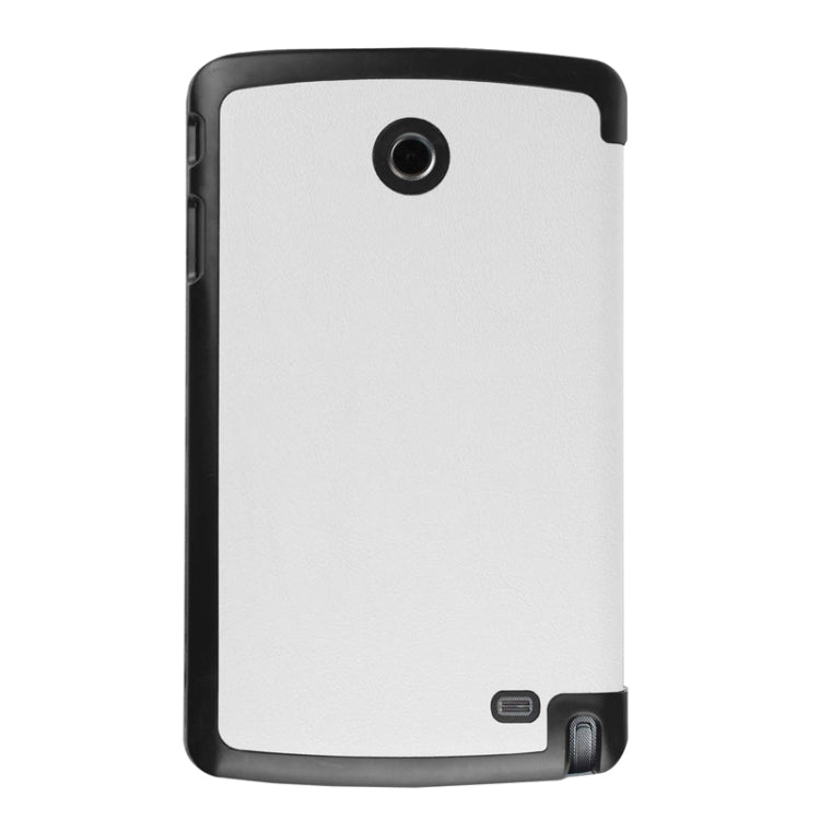 Karst Texture Horizontal Flip Leather Case with 3-folding Holder for LG G Pad F 8.0