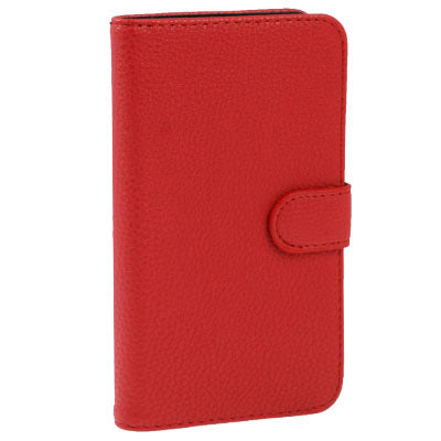 Litchi Texture Leather Case with Credit Card Slot & Holder for LG E960 Nexus 4