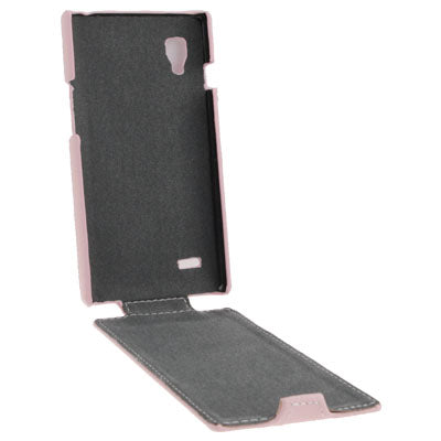 Lichi Texture Vertical Flip Leather Case for LG P760 Optimus L9