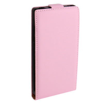 Pure Color Vertical Flip Leather Case for LG Optimus L7 / P705(Pink)