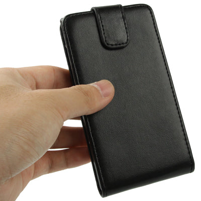 Vertical Flip Leather Case for LG Optimus L7 / P700(Black)