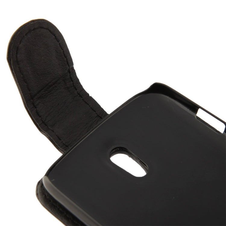 Vertical Flip Leather Case for HTC Desire 500 / 506e (Black)