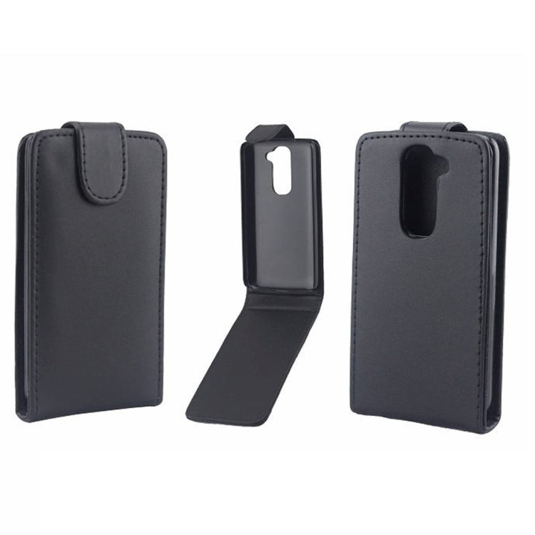Vertical Flip Leather Case for LG G2 mini / D620(Black)