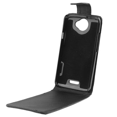 High Quality Leather Case for HTC One X / Edge / S720e (Black)