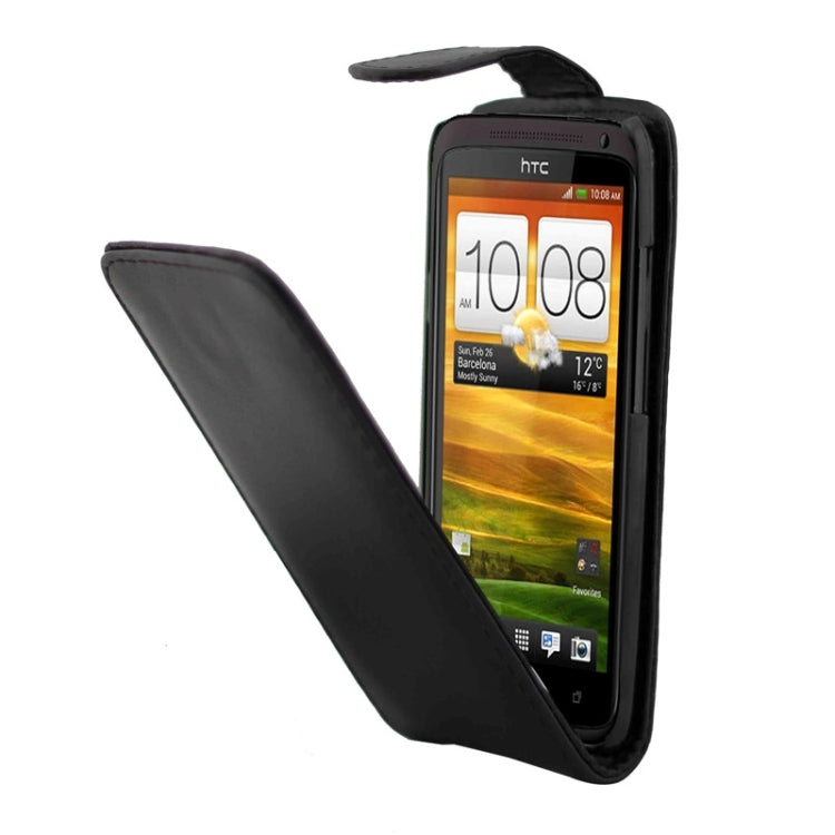 High Quality Leather Case for HTC One X / S720e(Black)