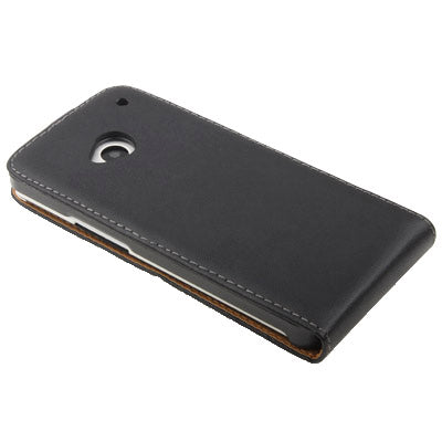 High Quality Vertical Flip Leather Case for HTC One / M7