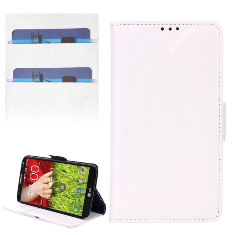 Oil Leather Case with Credit Card Slot & Holder for LG G2 mini