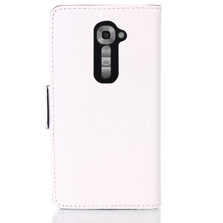 Oil Leather Case with Credit Card Slot & Holder for LG G2 mini