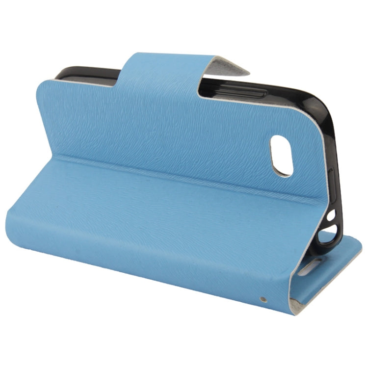 Nature Texture Horizontal Flip Leather Case with Holder & Credit Card Slo