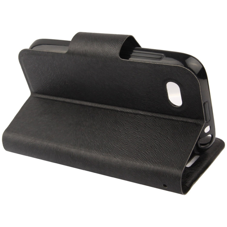 Nature Texture Horizontal Flip Leather Case with Holder & Credit Card Slo