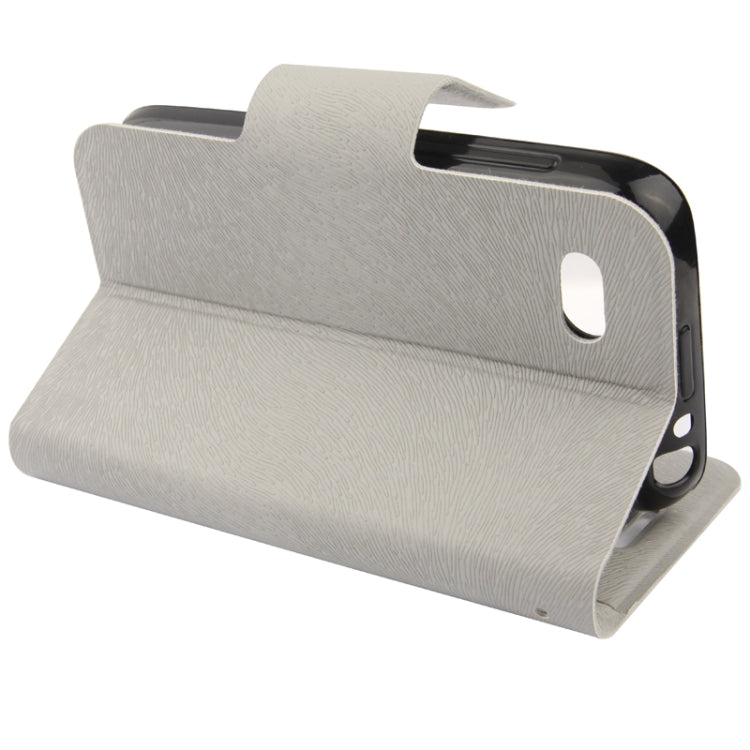 Nature Texture Horizontal Flip Leather Case with Holder & Credit Card Slo