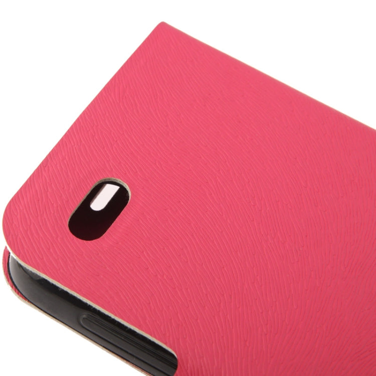 Nature Texture Horizontal Flip Leather Case with Holder & Credit Card Slo