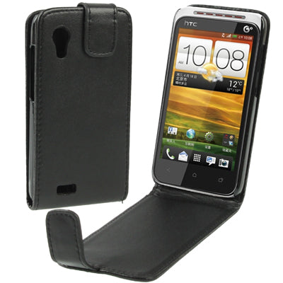 Vertical Flip Leather Case for HTC Desire VT / T328t