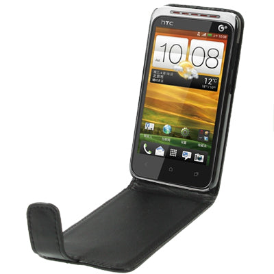 Vertical Flip Leather Case for HTC Desire VT / T328t