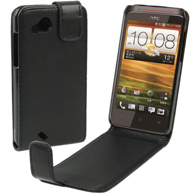 Vertical Flip Leather Case for HTC Desire VC / T328D