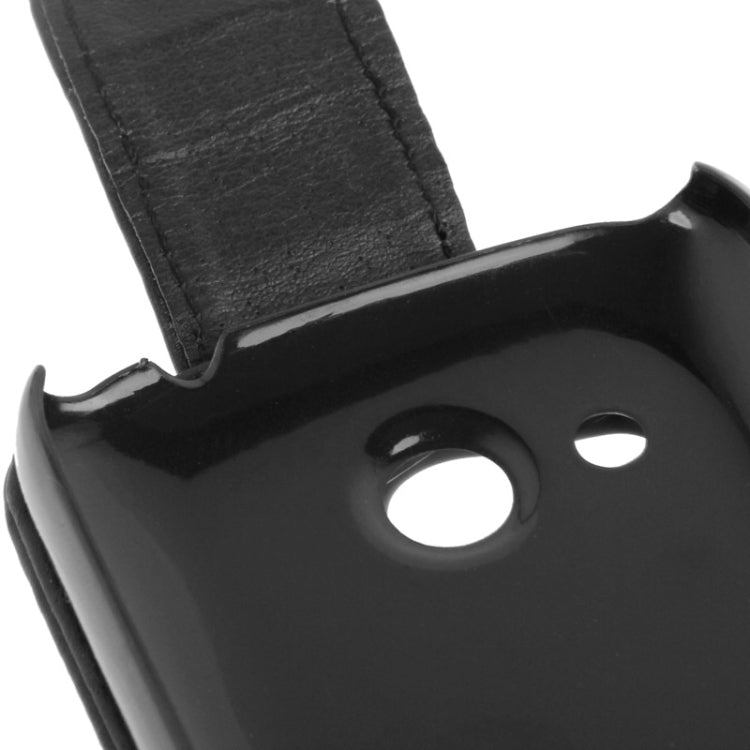 Vertical Flip Holster for HTC Desire C (Black)