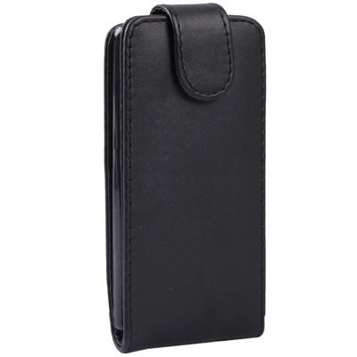 Vertical Flip Leather Case for HTC Zenith / 8S (Black)