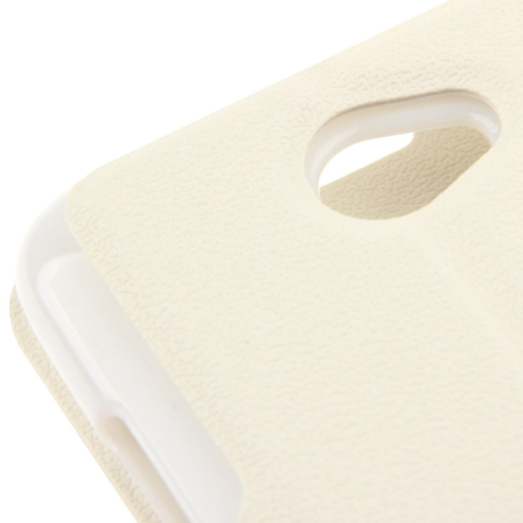 Pebble Texture Flip Leather Case with Call Display ID & Holder for HTC Desire 601 / 6160 / 619D
