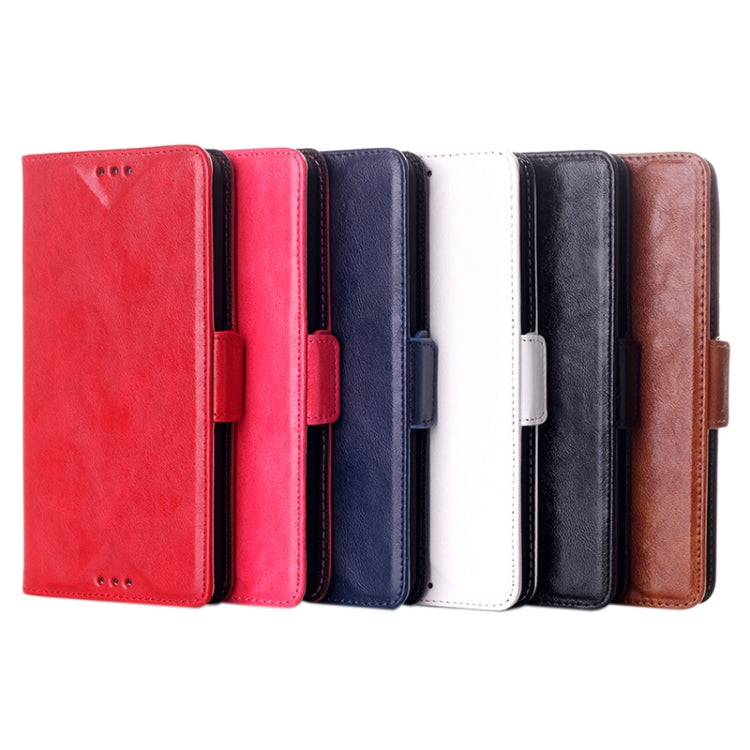Oil Leather Case with Card Slot & Holder for HTC Desire 816