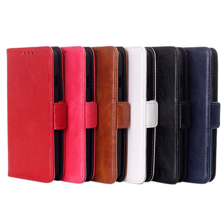 Oil Leather Case with Card Slot & Holder for LG F70 / D315