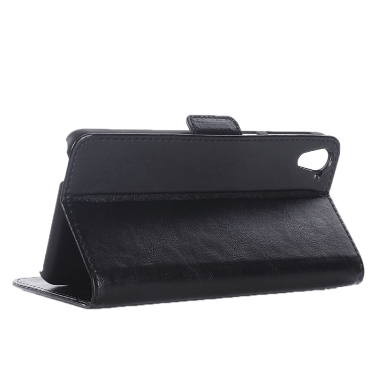 Crazy Horse Texture Horizontal Flip Leather Case with Card Slots & Holder for HTC Desire 826