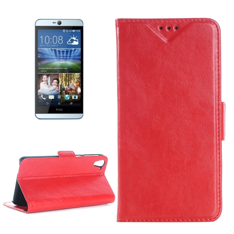 Crazy Horse Texture Horizontal Flip Leather Case with Card Slots & Holder for HTC Desire 826