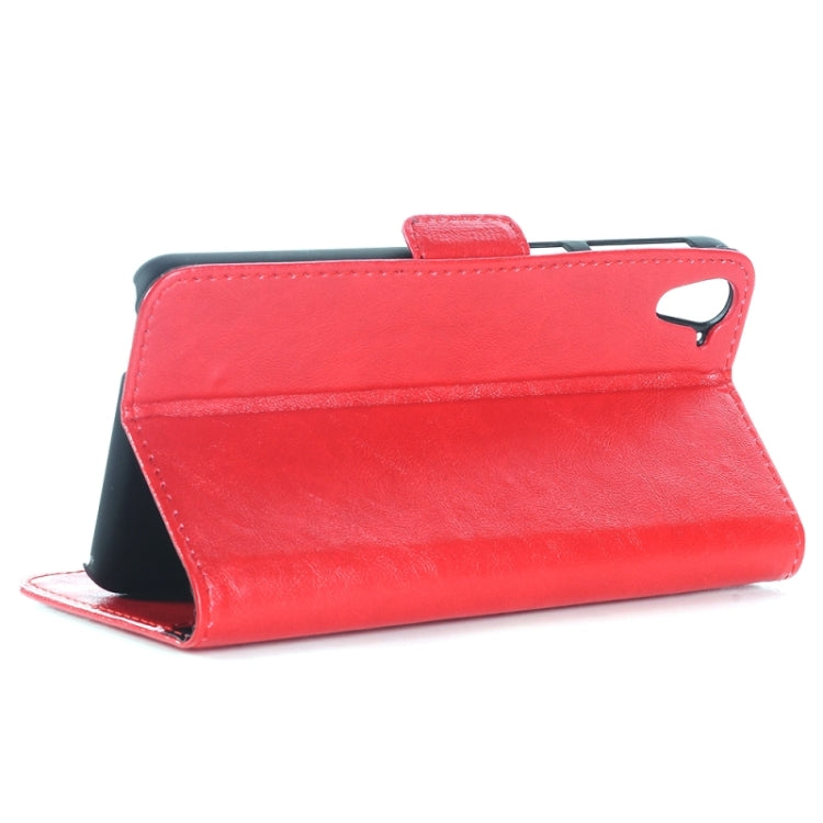 Crazy Horse Texture Horizontal Flip Leather Case with Card Slots & Holder for HTC Desire 826