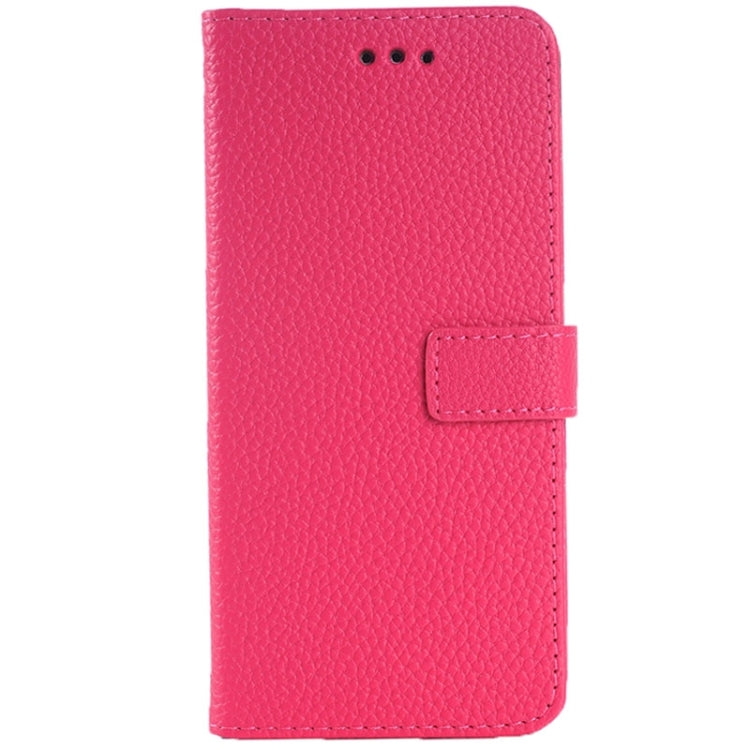Monochrome Litchi Texture Horizontal Flip Leather Case with Card Slots & Holder for HTC Desire 626
