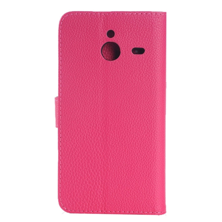 Litchi Texture Horizontal Flip Leather Case with Card Slots & Holder for Microsoft Lumia 640 XL