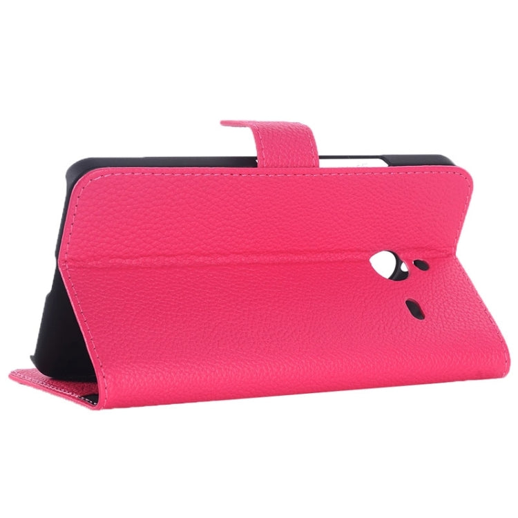 Litchi Texture Horizontal Flip Leather Case with Card Slots & Holder for Microsoft Lumia 640 XL