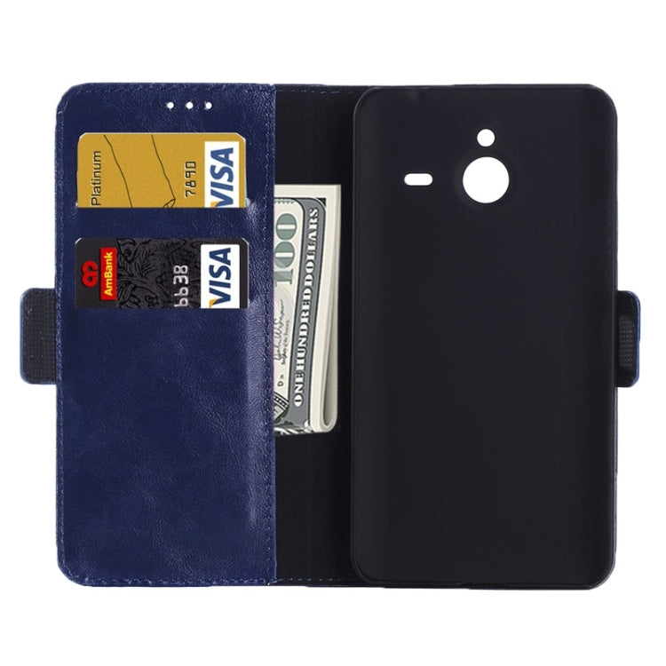 Crazy Horse Texture Horizontal Flip Leather Case with Card Slots & Holder for Microsoft Lumia 640 XL