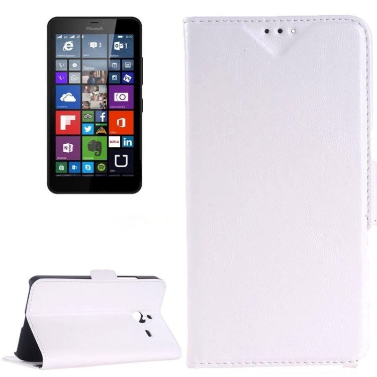 Crazy Horse Texture Horizontal Flip Leather Case with Card Slots & Holder for Microsoft Lumia 640 XL