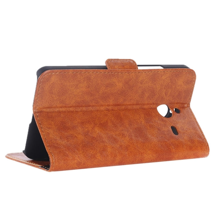 Crazy Horse Texture Horizontal Flip Leather Case with Card Slots & Holder for Microsoft Lumia 640 XL