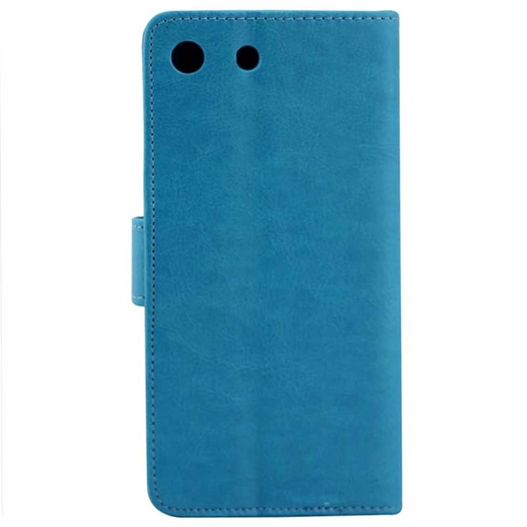 Crazy Horse Texture Horizontal Flip Leather Case with Holder & Card Slots & Wallet & Photo Frame for Sony Xperia M5 / E5603 / E5606 / E5653 / E5633 / E5643 / E5663