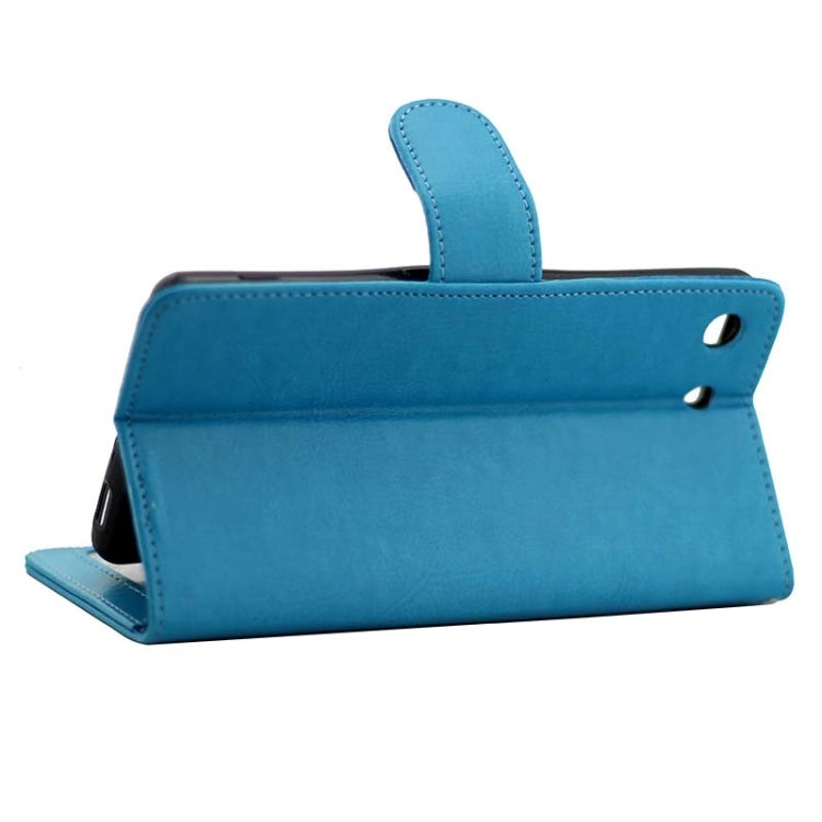 Crazy Horse Texture Horizontal Flip Leather Case with Holder & Card Slots & Wallet & Photo Frame for Sony Xperia M5 / E5603 / E5606 / E5653 / E5633 / E5643 / E5663