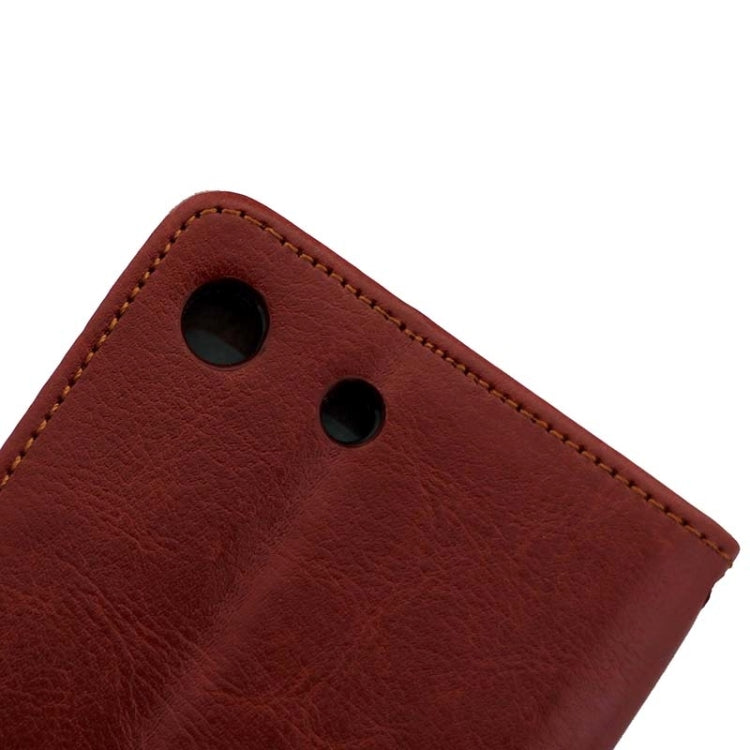 Crazy Horse Texture Horizontal Flip Leather Case with Holder & Card Slots & Wallet & Photo Frame for Sony Xperia M5 / E5603 / E5606 / E5653 / E5633 / E5643 / E5663