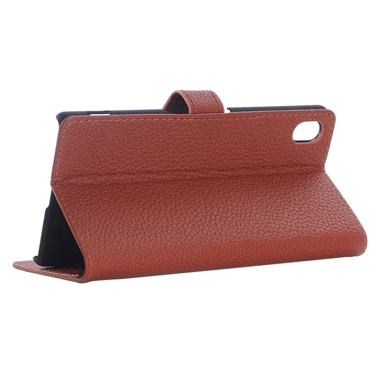 Litchi Texture Horizontal Flip Leather Case with Holder & Card Slots & Wallet for Sony Xperia Z4