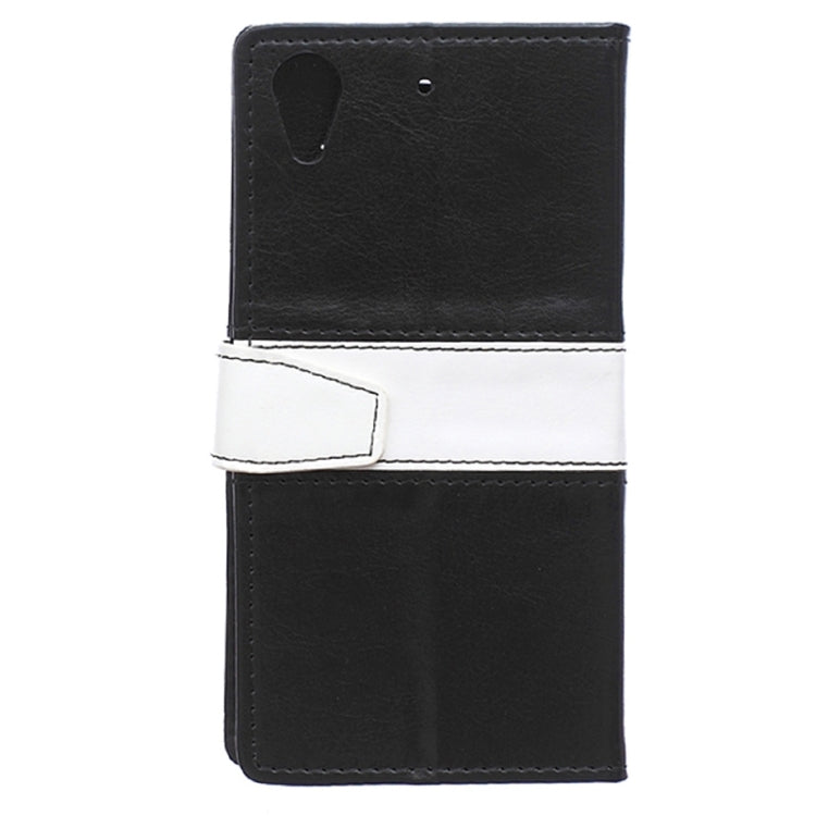 Crazy Horse Texture Horizontal Flip Color Matching Leather Case with Card Slots & Wallet & Holder for HTC Desire 626