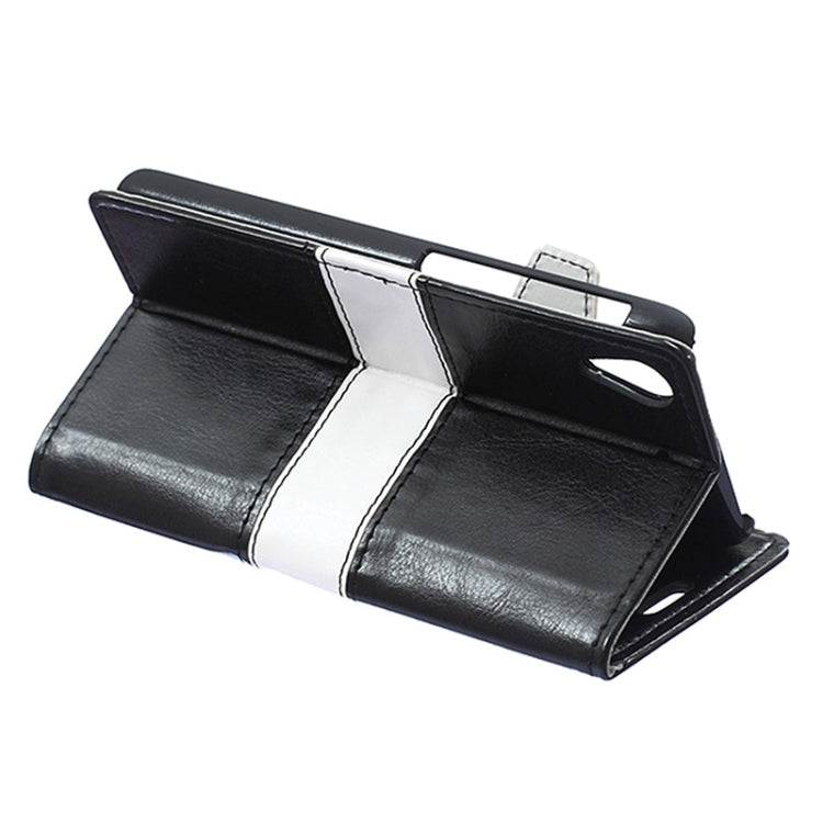 Crazy Horse Texture Horizontal Flip Color Matching Leather Case with Card Slots & Wallet & Holder for HTC Desire 626