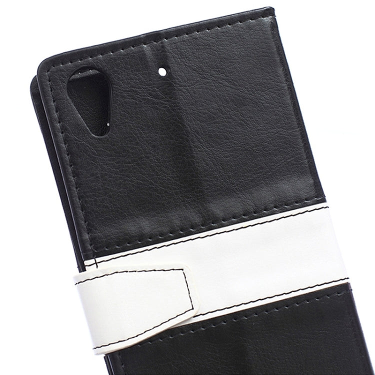 Crazy Horse Texture Horizontal Flip Color Matching Leather Case with Card Slots & Wallet & Holder for HTC Desire 626
