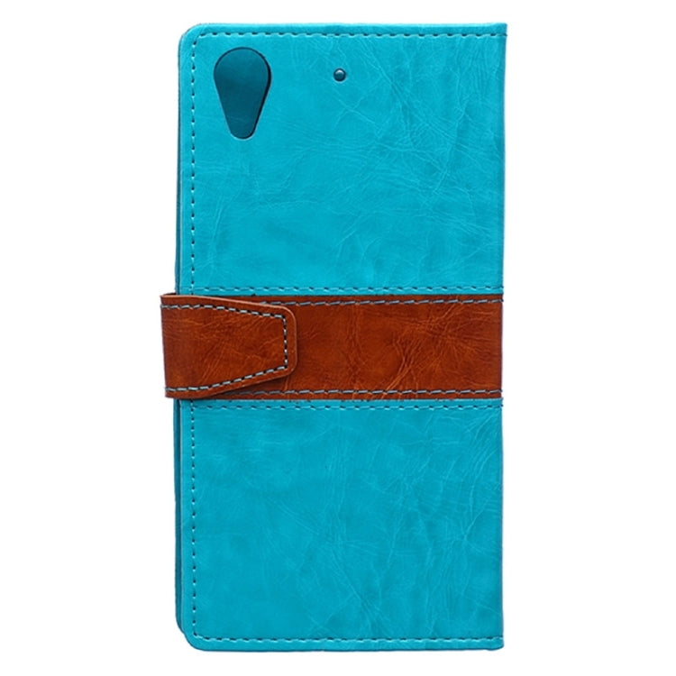 Crazy Horse Texture Horizontal Flip Color Matching Leather Case with Card Slots & Wallet & Holder for HTC Desire 626