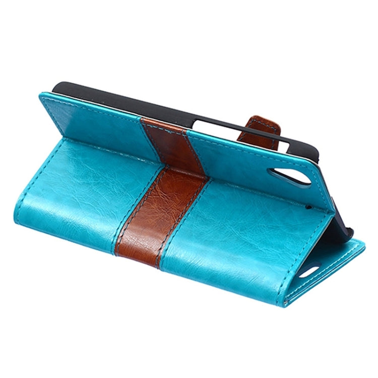 Crazy Horse Texture Horizontal Flip Color Matching Leather Case with Card Slots & Wallet & Holder for HTC Desire 626