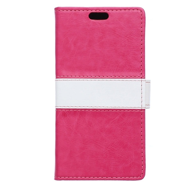 Crazy Horse Texture Horizontal Flip Color Matching Leather Case with Card Slots & Wallet & Holder for HTC Desire 626